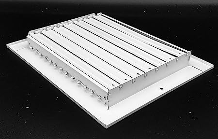 10" X 6" ADJUSTABLE AIR SUPPLY DIFFUSER - HVAC Vent Duct Cover Sidewall or Ceiling - HVAC PremiumSV106WALREG FBA