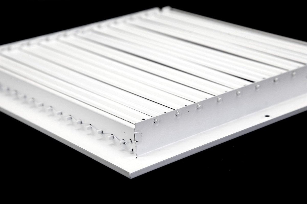 12" X 12" ADJUSTABLE AIR SUPPLY DIFFUSER - HVAC Vent Duct Cover Sidewall or Ceiling - HVAC PremiumSV1212 HP