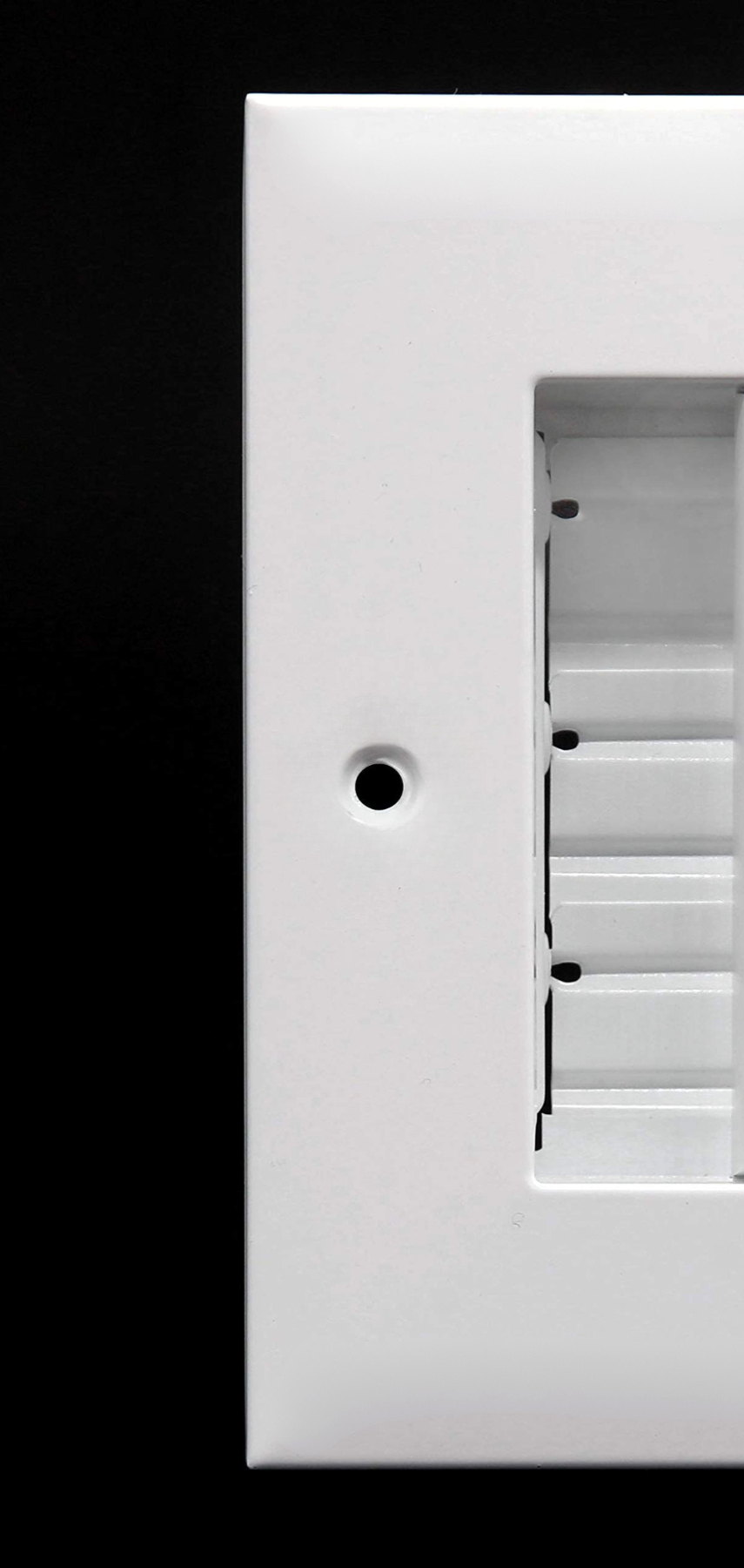 12" X 4" ADJUSTABLE AIR SUPPLY DIFFUSER - HVAC Vent Duct Cover Sidewall or Ceiling - HVAC PremiumSV124WALREG FBA