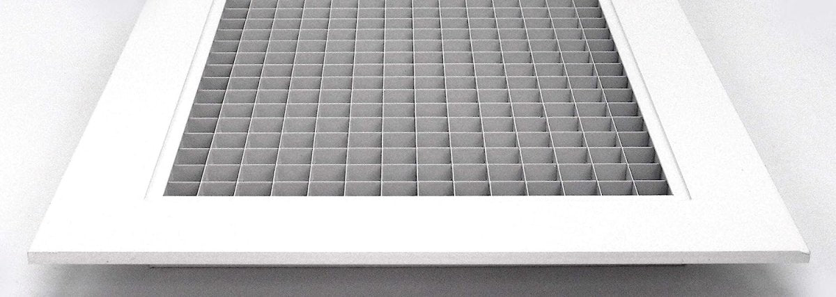 14" x 28" or 28" x 14" Cube Core Eggcrate Return Air Grille - HVAC PremiumCRG1428