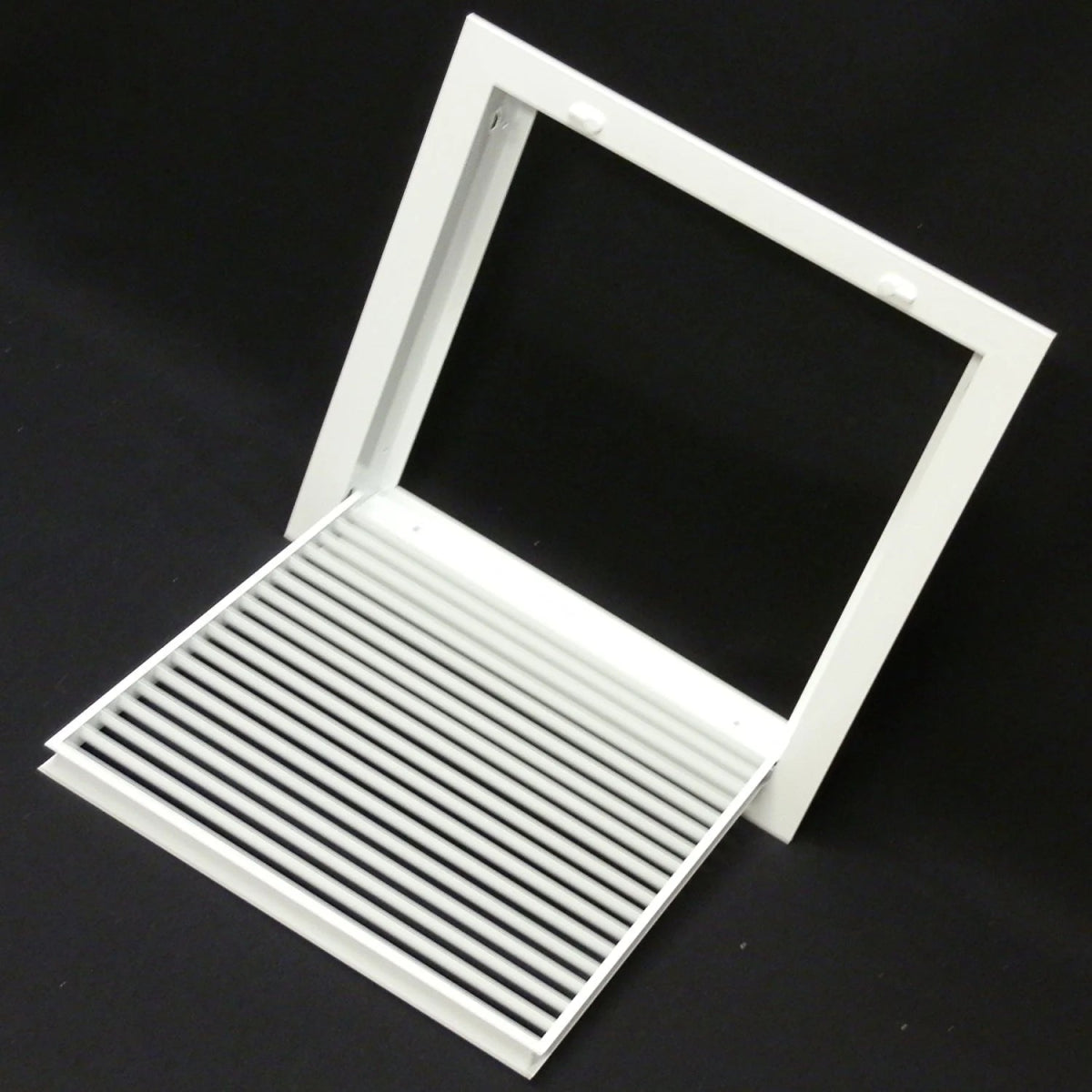 24" X 10" ALUMINUM RETURN FILTER GRILLE FOR 1" FILTER - EASY AIR FLOW - LINEAR BAR GRILLES - HVAC PremiumRFG2410AL FBA - 1