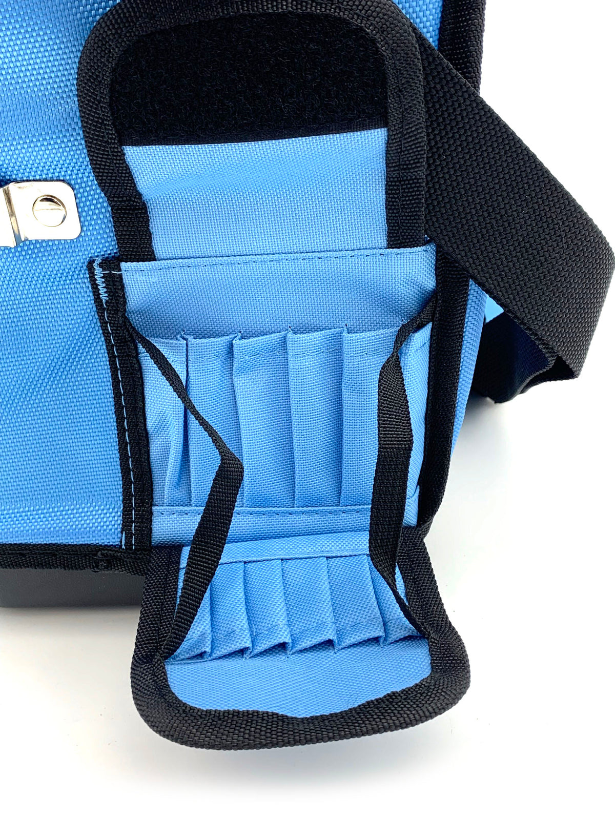 HVAC Premium Center Tray Tool Storage Tote Bag - 29 Pockets - Padded Handle - Hard Waterproof Base - With Comfortable Shoulder Strap - Medium
