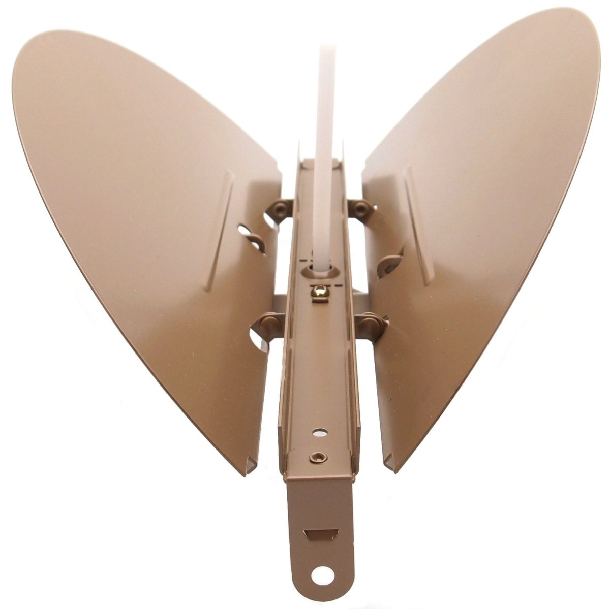 10" BUTTERFLY DAMPER - For T - Bar, Drop Ceiling Grilles, (10" round duct opening) - HVAC PremiumBUFD10 FBA