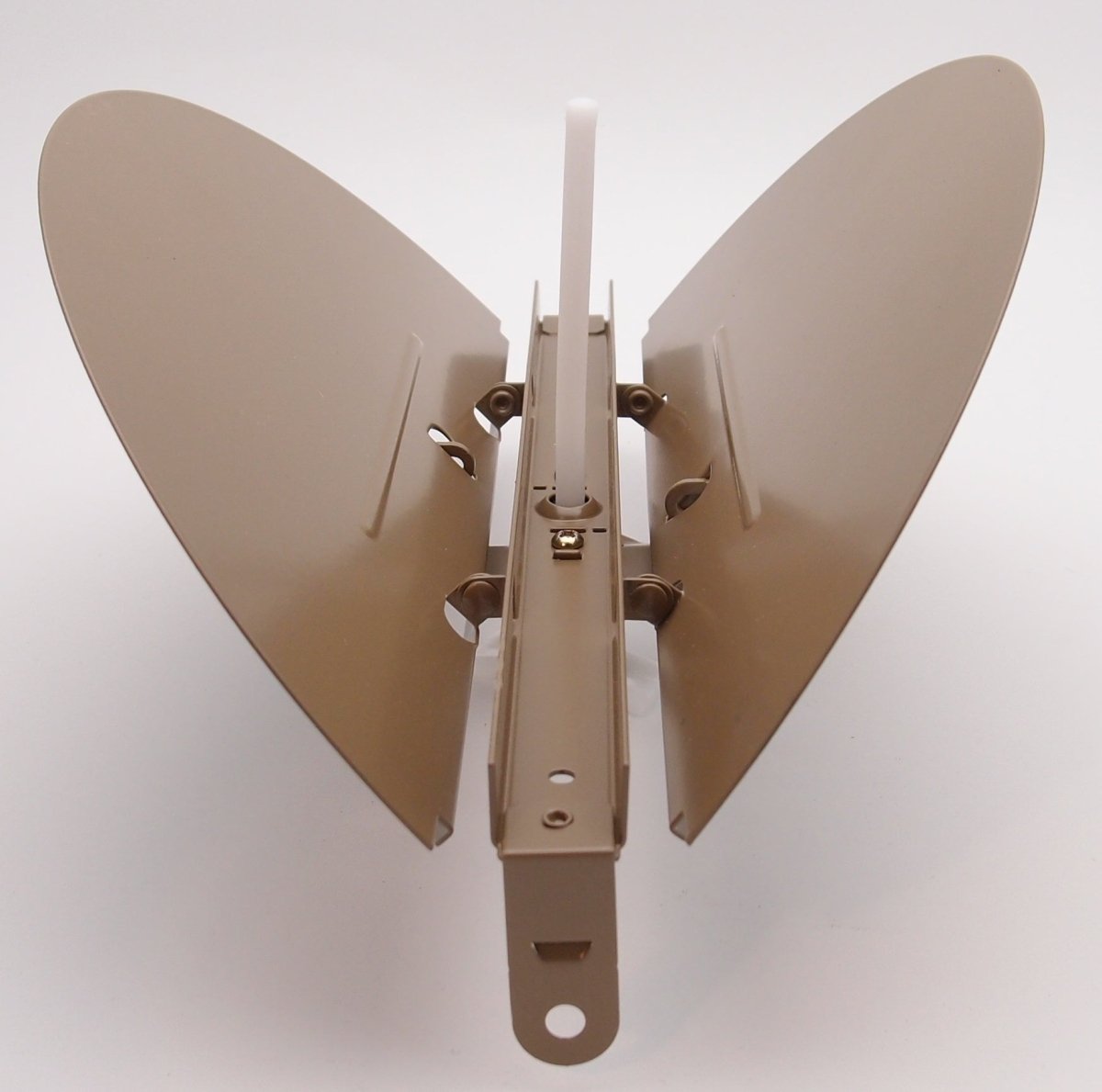 10" BUTTERFLY DAMPER - For T - Bar, Drop Ceiling Grilles, (10" round duct opening) - HVAC PremiumBUFD10 FBA