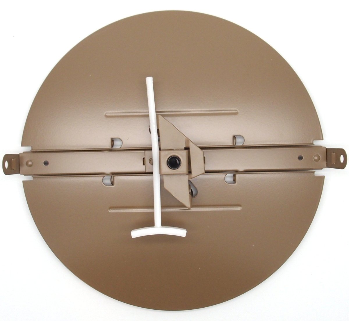 10" BUTTERFLY DAMPER - For T - Bar, Drop Ceiling Grilles, (10" round duct opening) - HVAC PremiumBUFD10 FBA