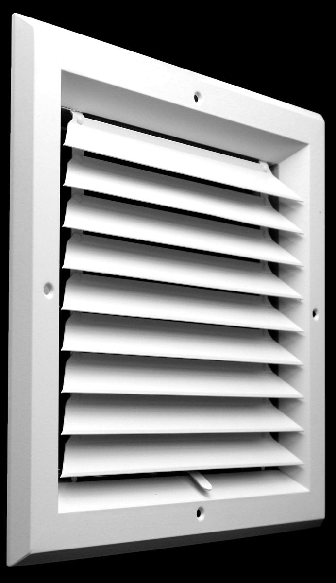 10" x 10" - 1 - Way Extruded Aluminum Ceiling Diffuser Square - HVAC Vent Cover - HVAC PremiumMFEASC10W1