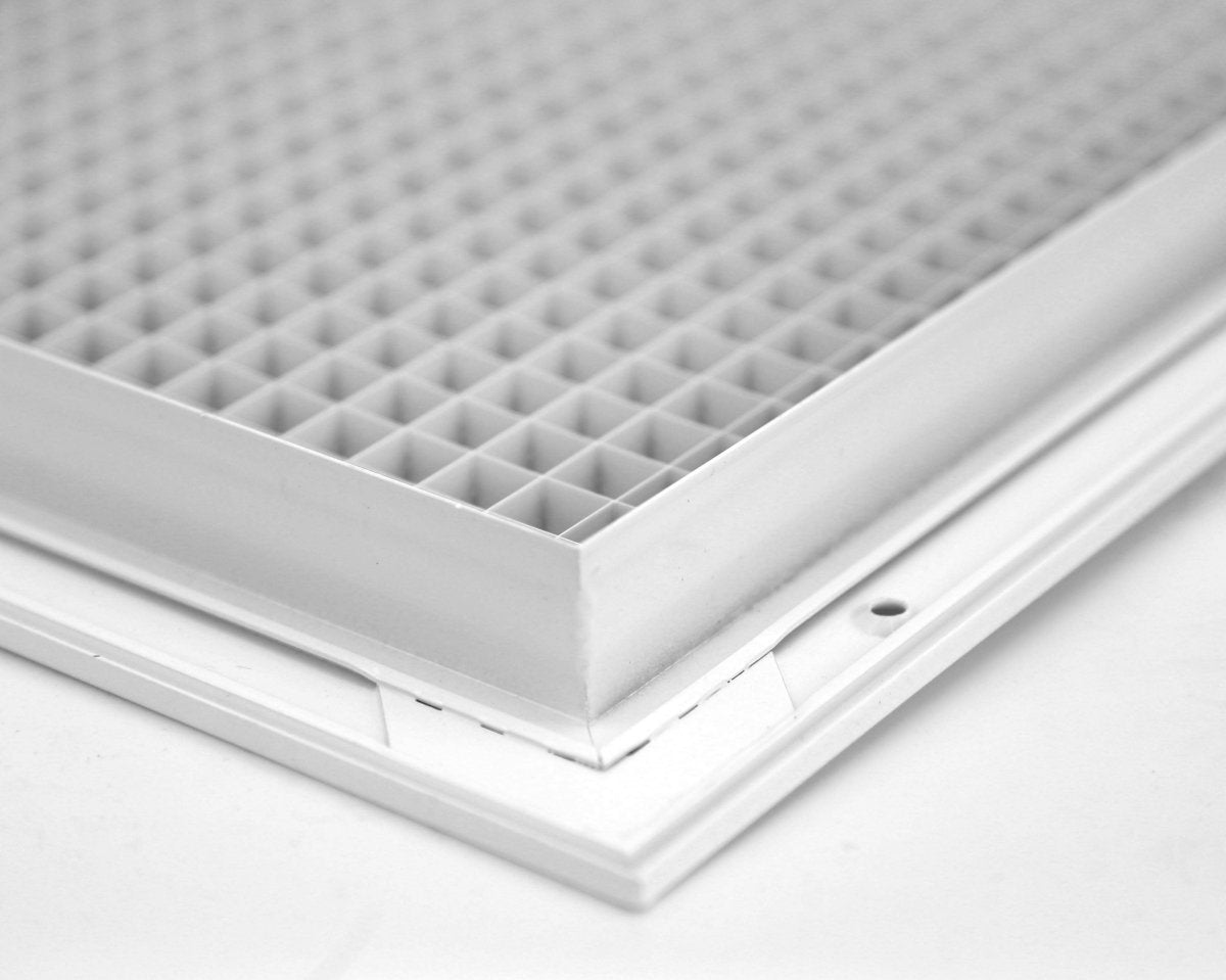 10" x 22" or 22" x 10" Cube Core Eggcrate Return Air Grille - HVAC PremiumCRG1022