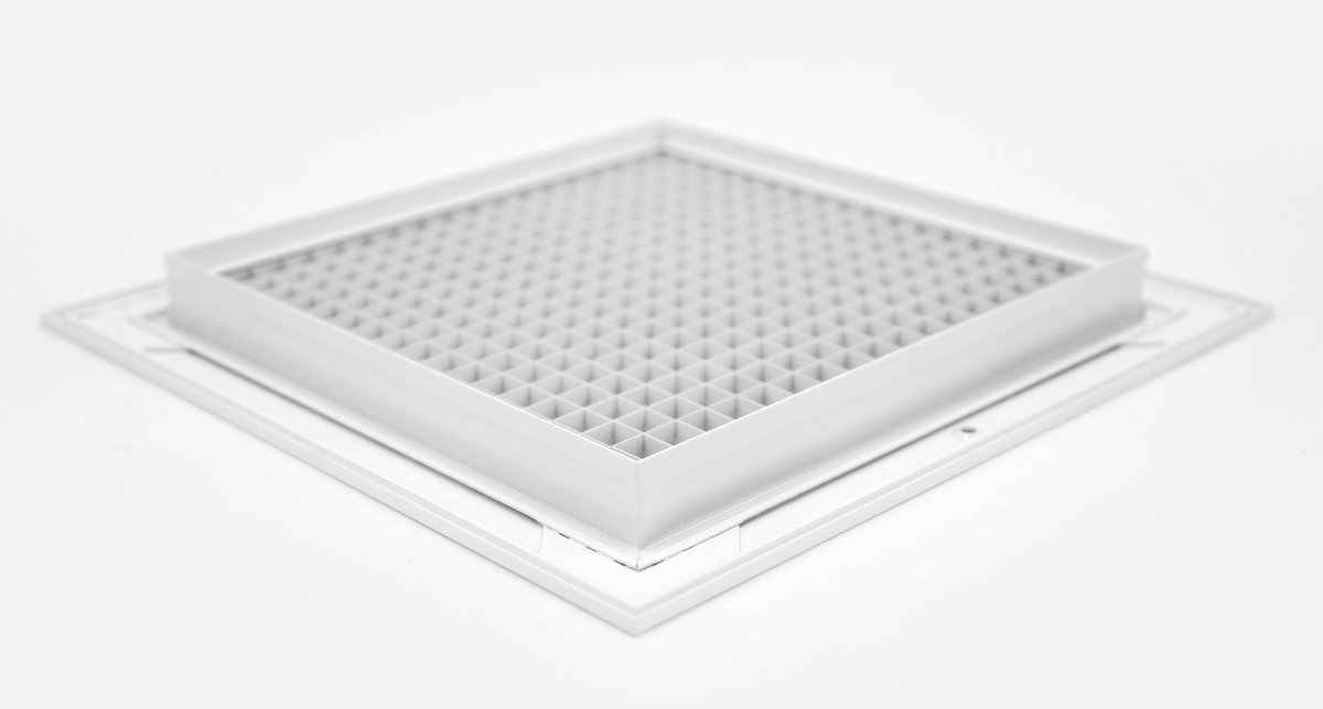 10" x 30" or 30" x 10" Cube Core Eggcrate Return Air Grille - HVAC PremiumCRG1030