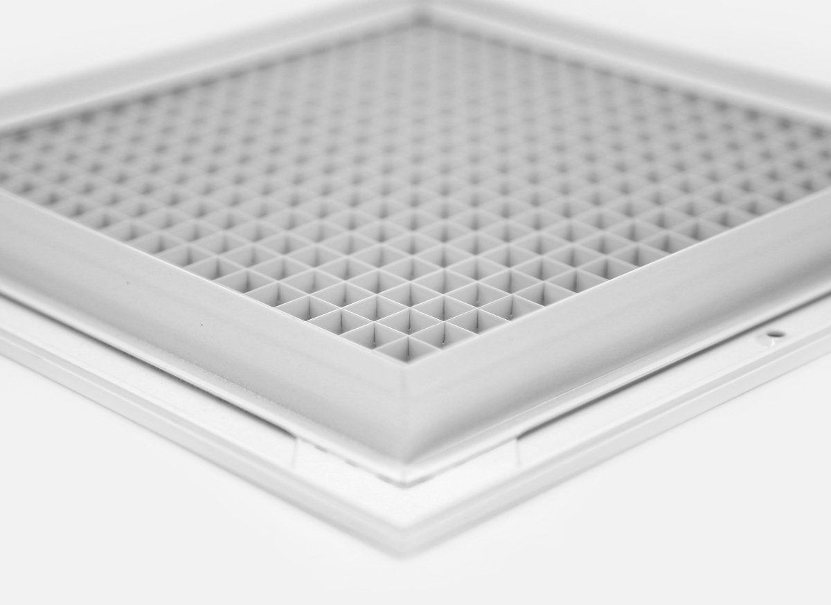 12" x 12" Cube Core Eggcrate Return Air Grille - HVAC PremiumCRG1212
