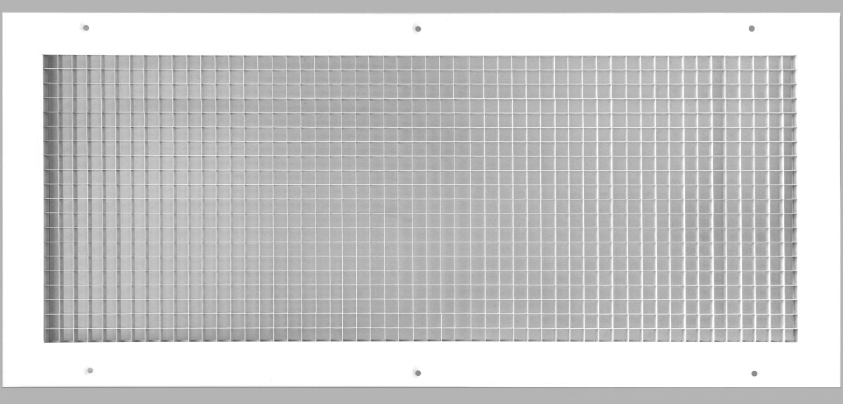 12" x 32" or 32" x 12" Cube Core Eggcrate Return Air Grille - HVAC PremiumCRG1232