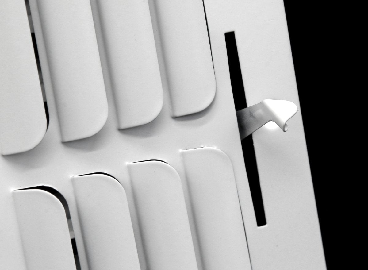 14" x 14" - 4 - Way Curved Blade Supply Air Grille - Maximum Air Flow - HVAC PremiumMFCSCR1414W4