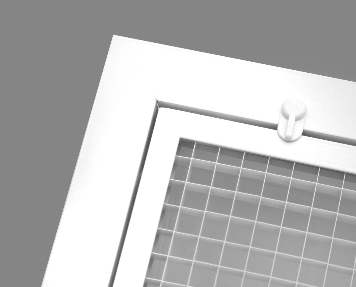14" x 24" Cube Core Eggcrate Return Air Filter Grille for 1" Filter - HVAC PremiumCRFG1424 - 1