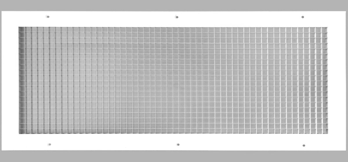 14" x 28" or 28" x 14" Cube Core Eggcrate Return Air Grille - HVAC PremiumCRG1428