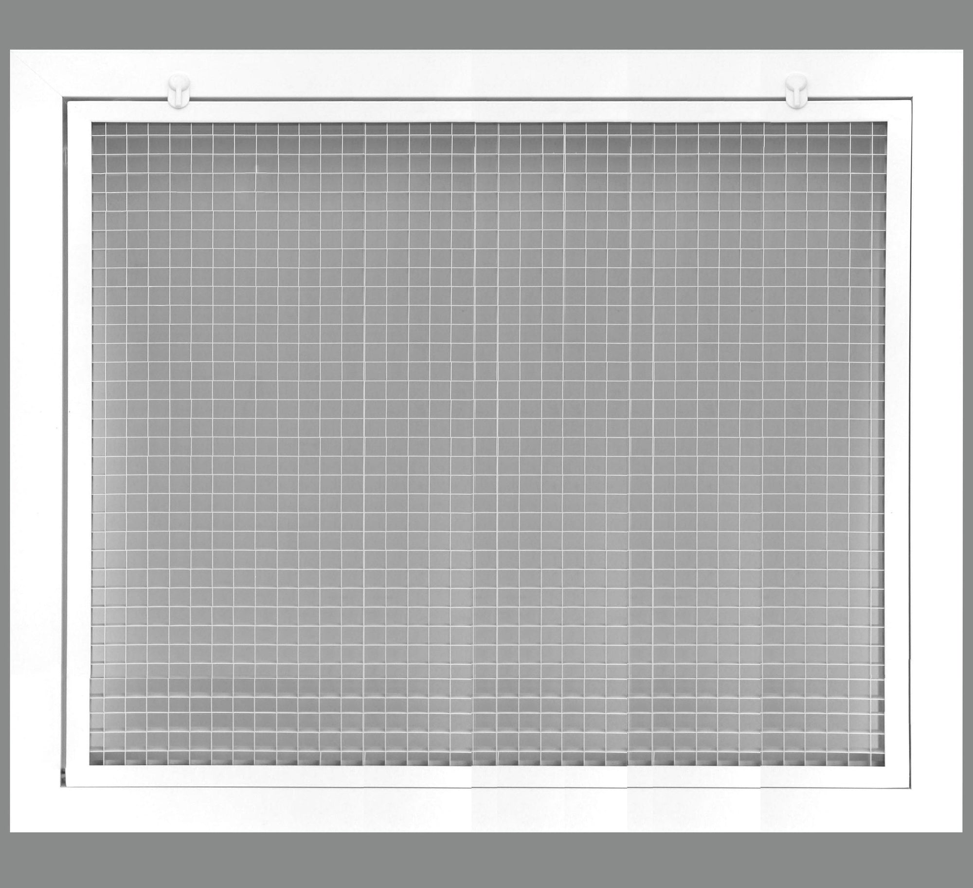 22" x 20" Cube Core Eggcrate Return Air Filter Grille for 1" Filter