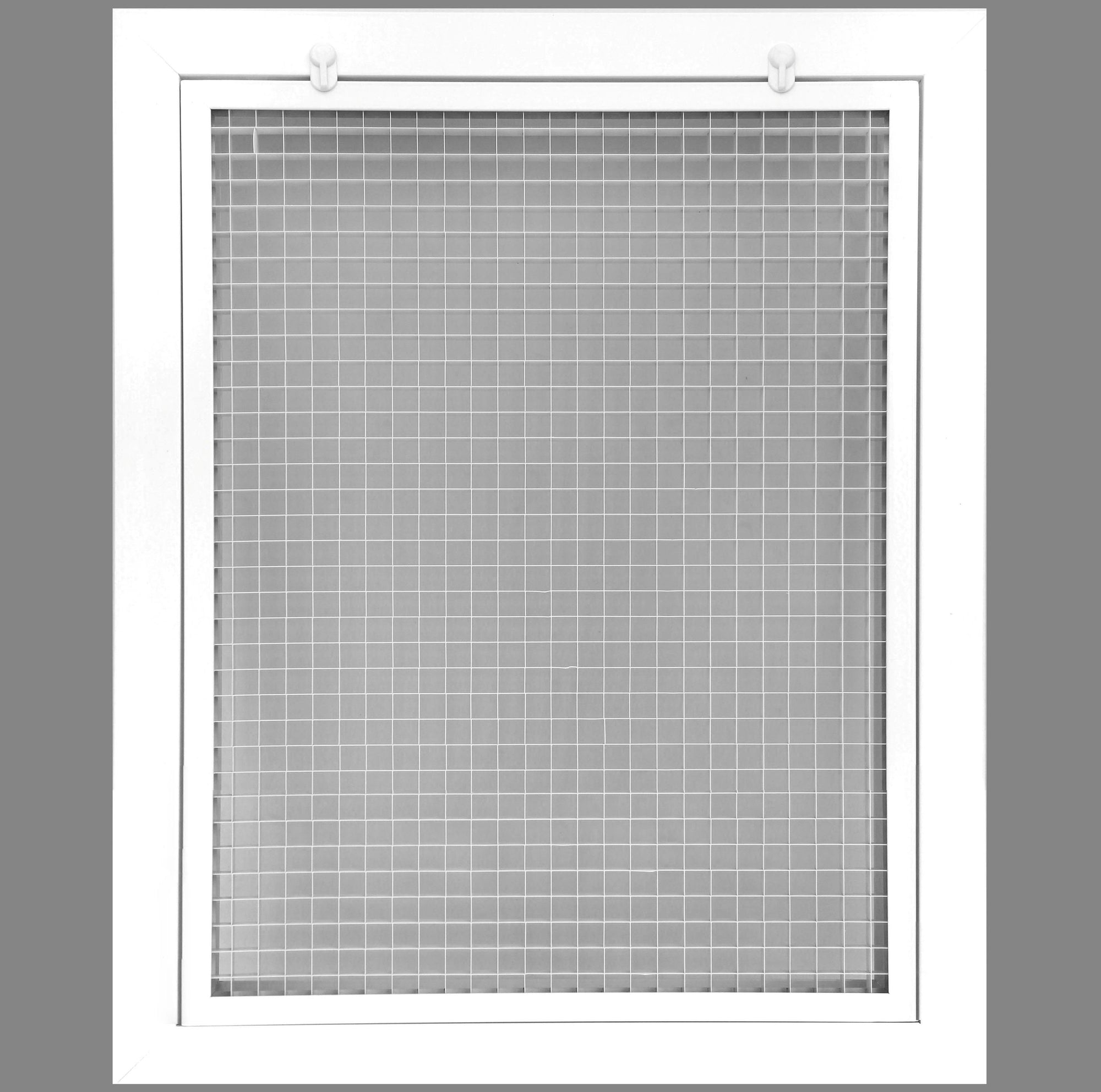 16" x 22" Cube Core Eggcrate Return Air Filter Grille for 1" Filter