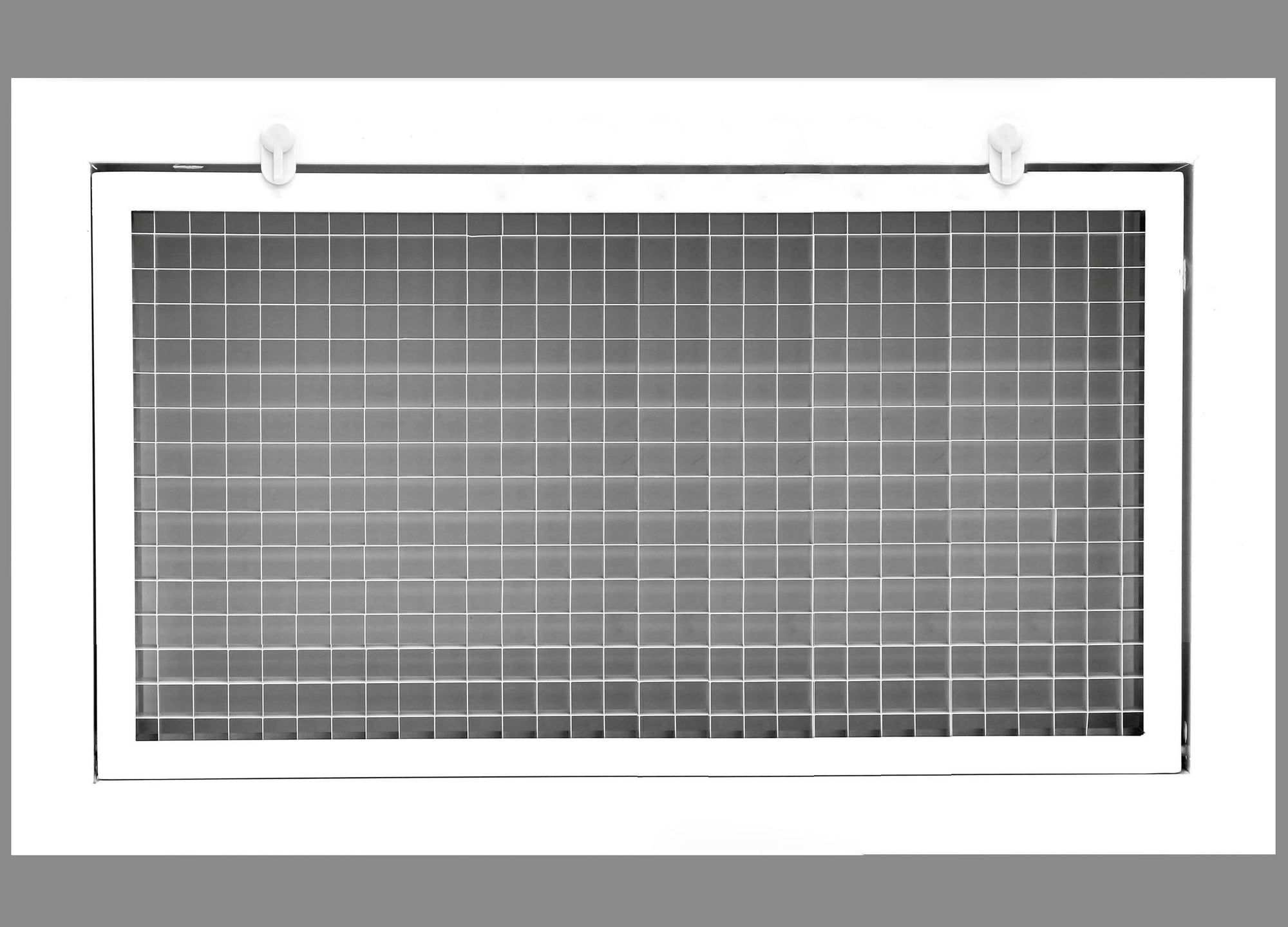 24" x 14" Cube Core Eggcrate Return Air Filter Grille for 1" Filter