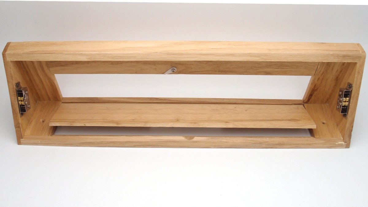 18" Wooden Corner Baseboard Grille - Decorative Red Oak Wood Pre Finished Air Supply Vent - HVAC Vent Duct Cover - HVAC PremiumWD B18