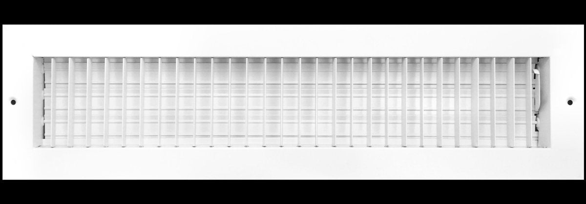 20" X 4" ADJUSTABLE AIR SUPPLY DIFFUSER - HVAC Vent Duct Cover Sidewall or Ceiling - HVAC PremiumSV204 HP