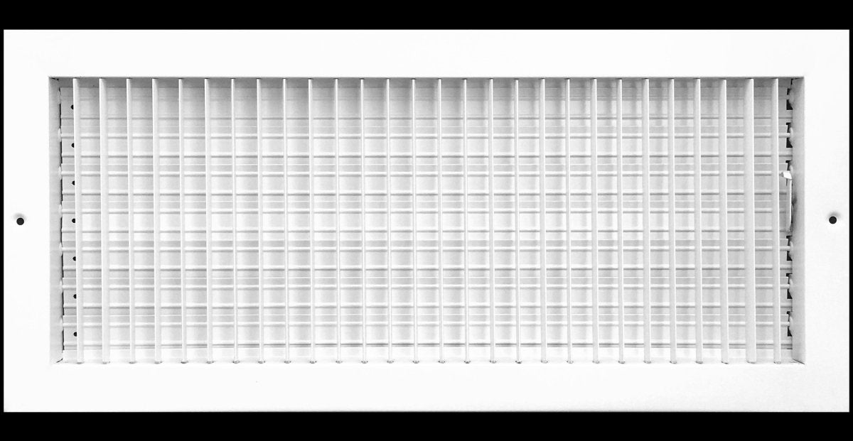 20" X 8" ADJUSTABLE AIR SUPPLY DIFFUSER - HVAC Vent Duct Cover Sidewall or Ceiling - HVAC PremiumSV208 HP