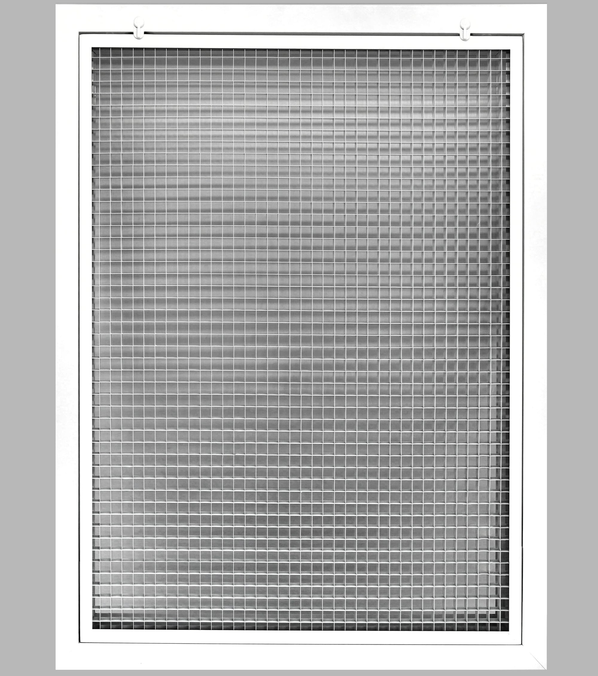 20" x 32" Cube Core Eggcrate Return Air Filter Grille for 1" Filter