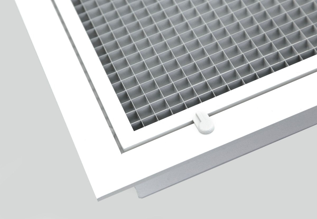 22" x 34" Cube Core Eggcrate Return Air Filter Grille for 1" Filter - HVAC PremiumCRFG2234