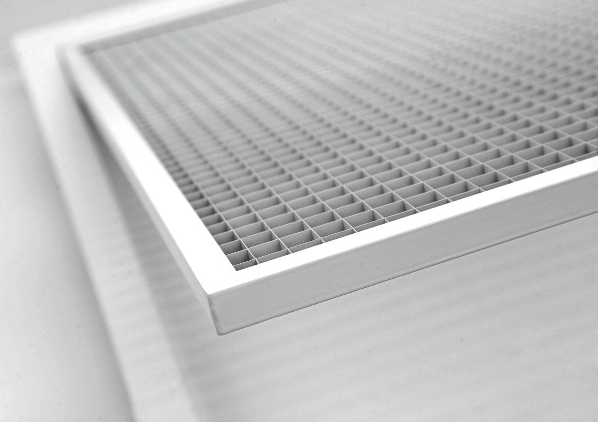 22" x 34" Cube Core Eggcrate Return Air Filter Grille for 1" Filter - HVAC PremiumCRFG2234