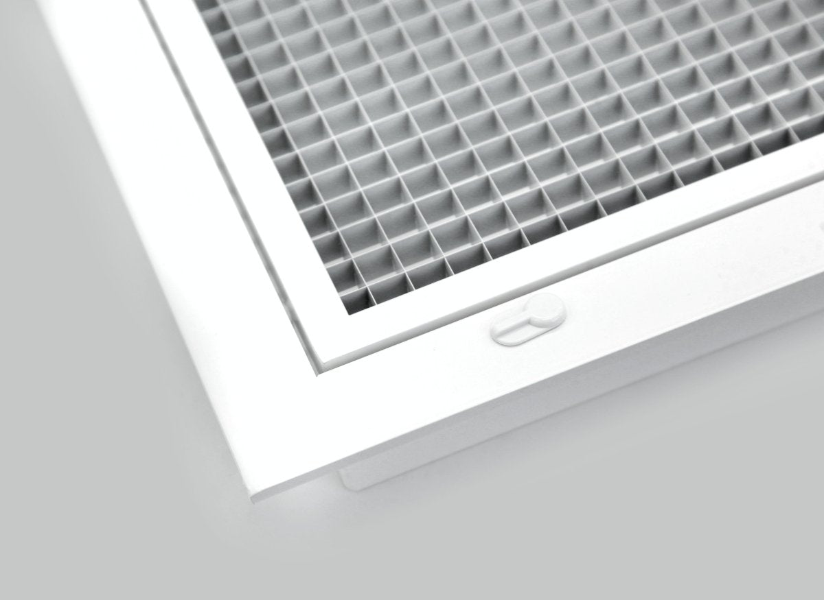 22" x 34" Cube Core Eggcrate Return Air Filter Grille for 1" Filter - HVAC PremiumCRFG2234