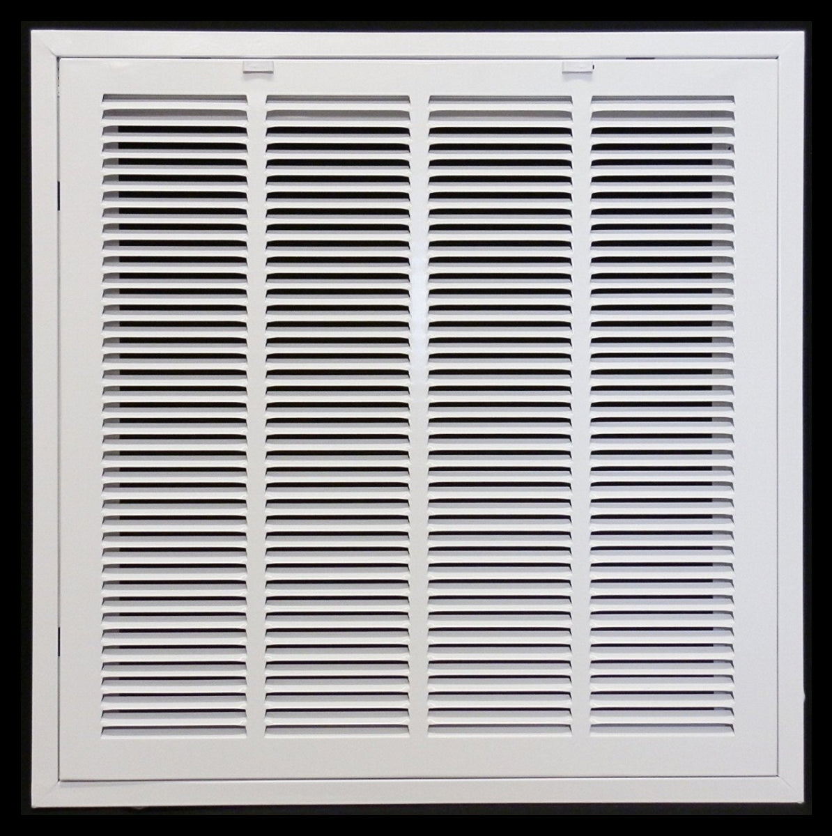 24" x 24" RETURN FILTER GRILLE for Drop Ceiling - Uses 20" x 20" Filter - Easy Access Door & Latch To Filter - HVAC PremiumRFG2020LAYIN FBA
