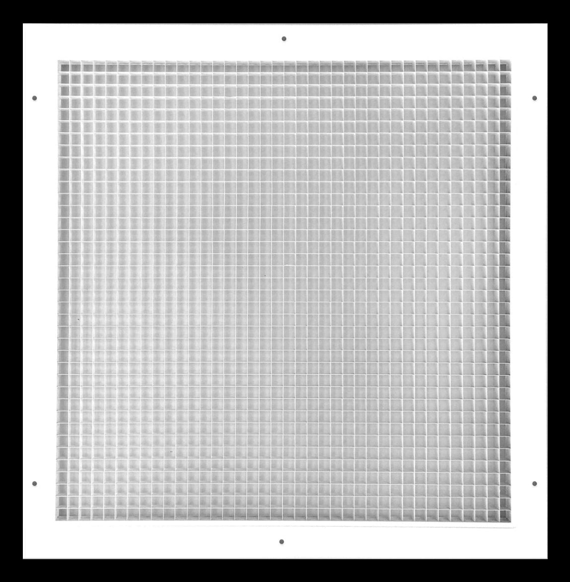 32" x 32" Cube Core Eggcrate Return Air Grille - HVAC PremiumCRG3232