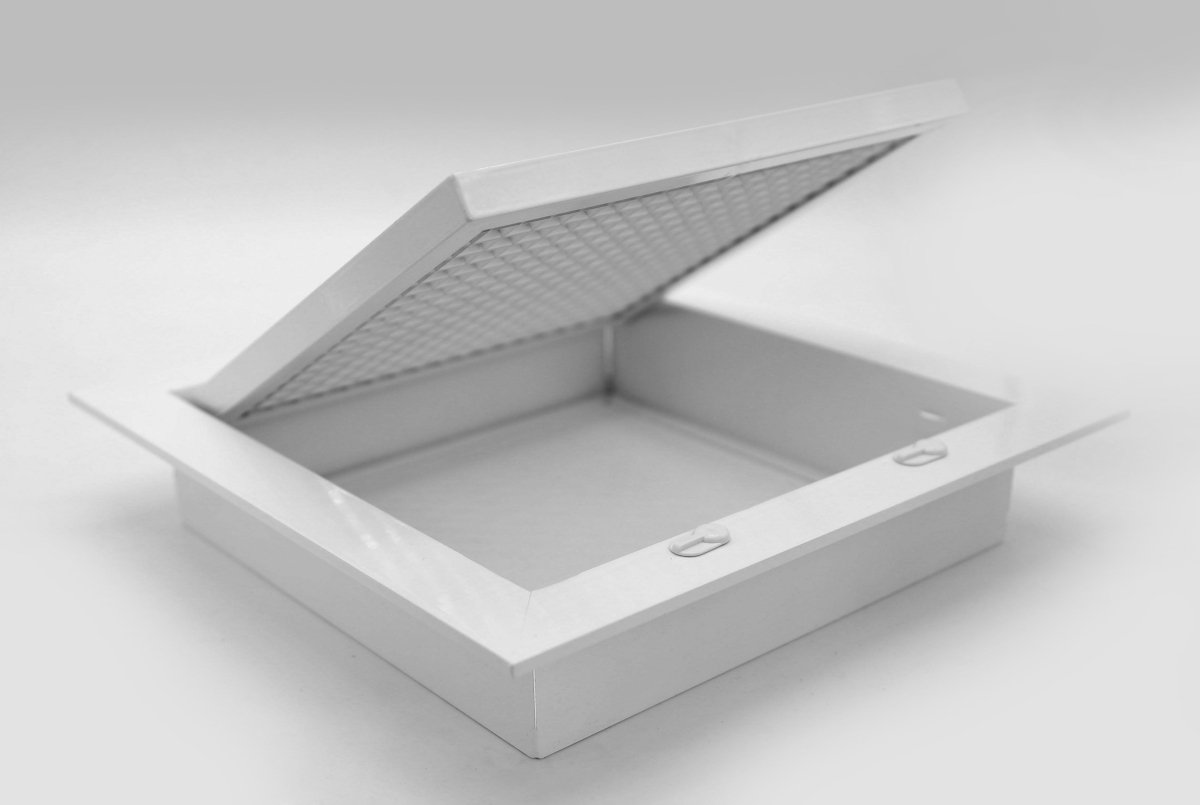 36" x 24" Cube Core Eggcrate Return Air Filter Grille for 1" Filter - HVAC PremiumCRFG3624