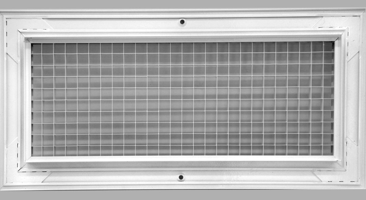 6" x 12" or 12" x 6" Cube Core Eggcrate Return Air Grille - HVAC PremiumCRG612
