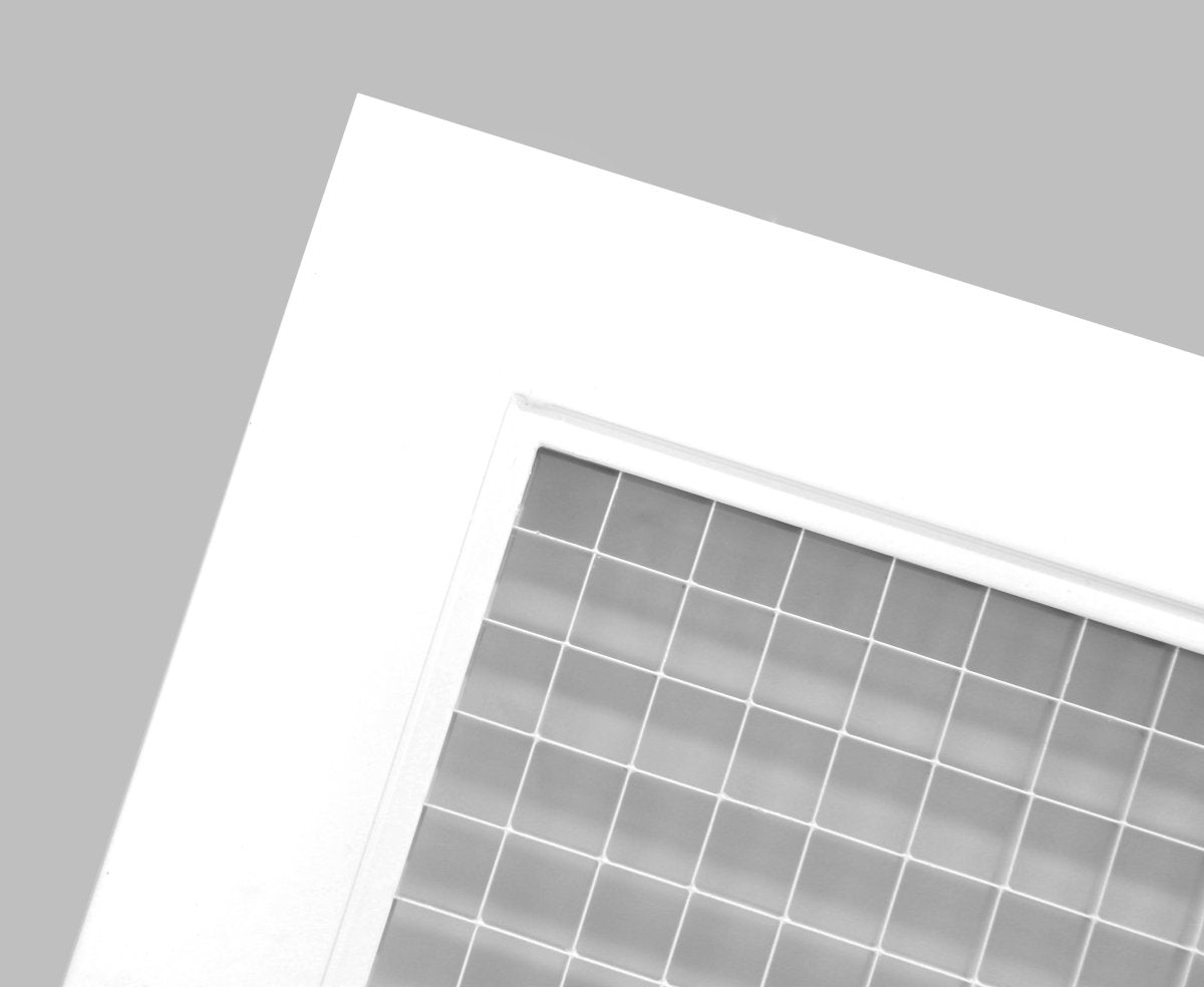 6" x 12" or 12" x 6" Cube Core Eggcrate Return Air Grille - HVAC PremiumCRG612