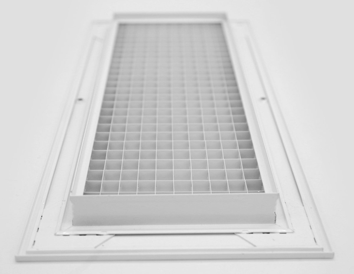 6" x 12" or 12" x 6" Cube Core Eggcrate Return Air Grille - HVAC PremiumCRG612