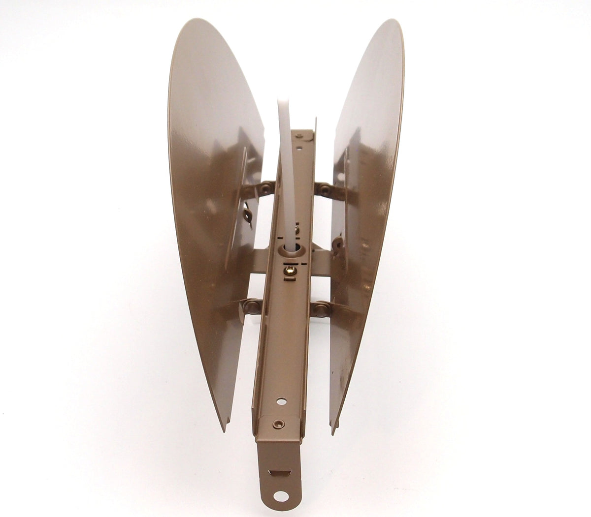 10&quot; BUTTERFLY DAMPER - For T-Bar, Drop Ceiling Grilles, Lay in Diffusers of 24x24 (10&quot; round duct opening)