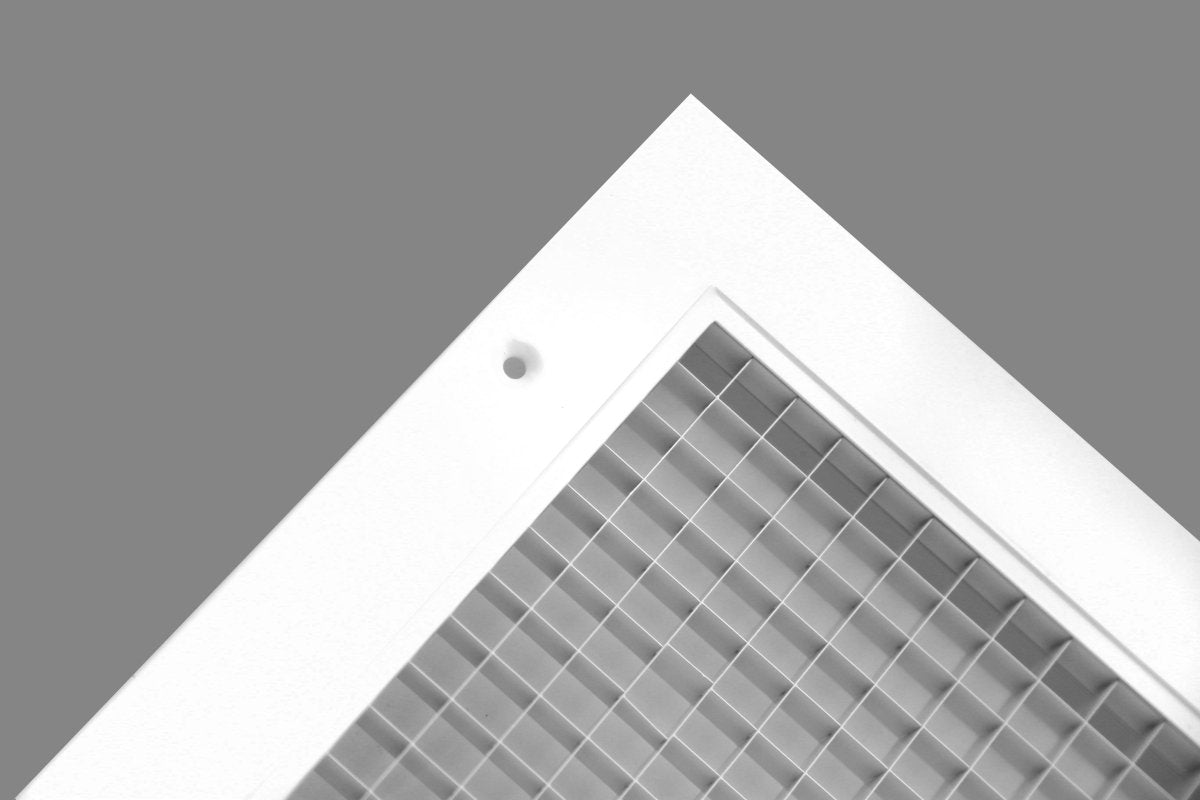 8" x 22" or 22" x 8" Cube Core Eggcrate Return Air Grille - HVAC PremiumCRG822