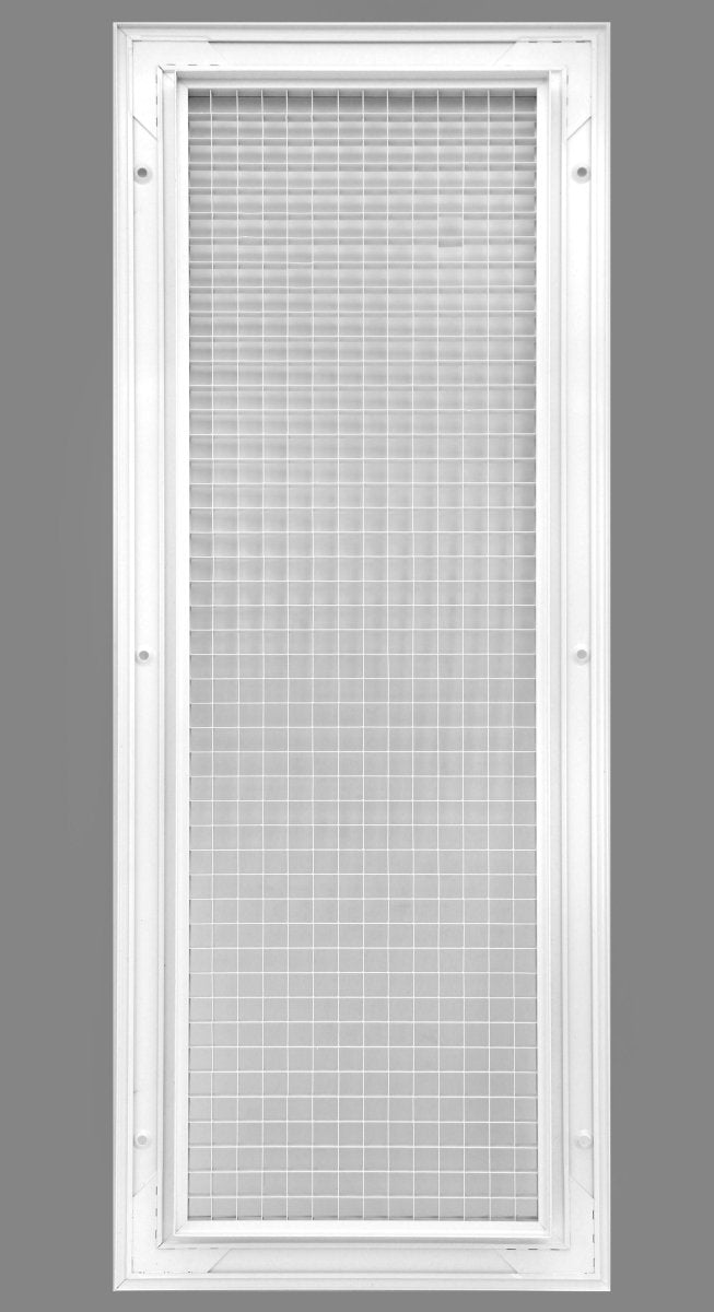 8" x 22" or 22" x 8" Cube Core Eggcrate Return Air Grille - HVAC PremiumCRG822