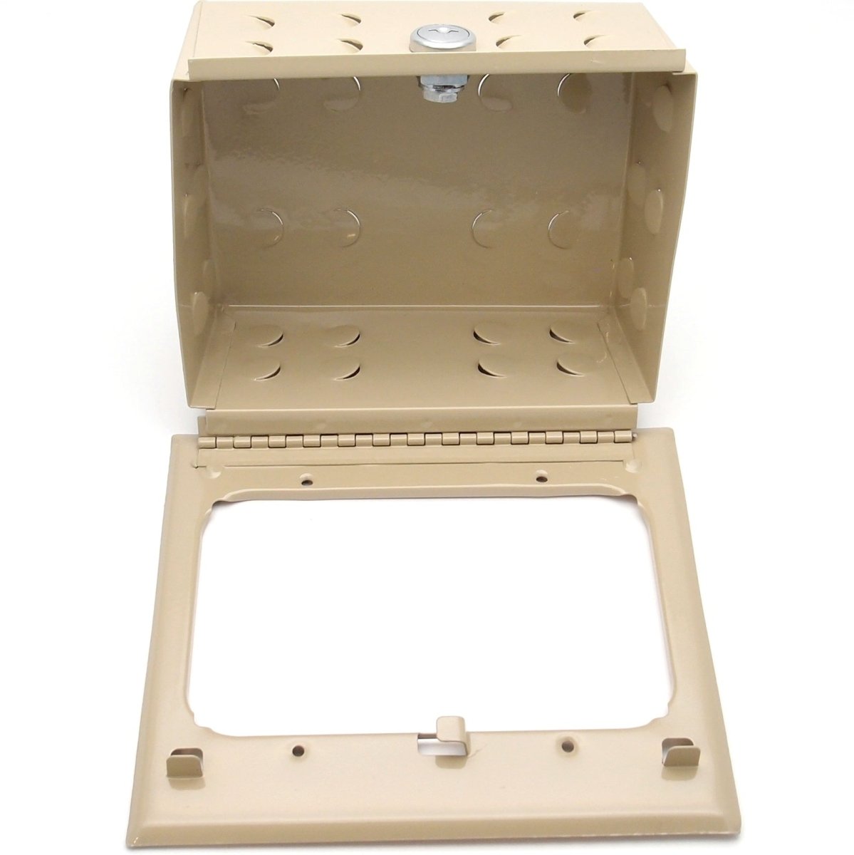 Clear Plastic Regal Thermostat Cover - Ring & Solid Bases - 6 - 3/8" x 3 - 1/2" - HVAC PremiumF29 - 0143