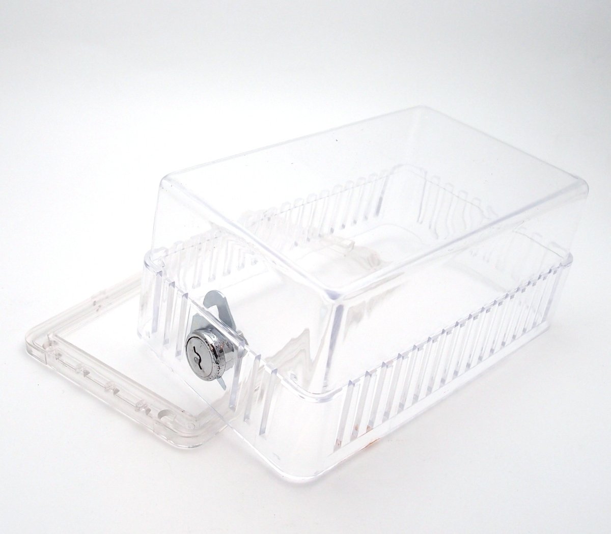 Clear Plastic Regal Thermostat Cover - Ring & Solid Bases - 6 - 3/8" x 3 - 1/2" - HVAC PremiumF29 - 0143