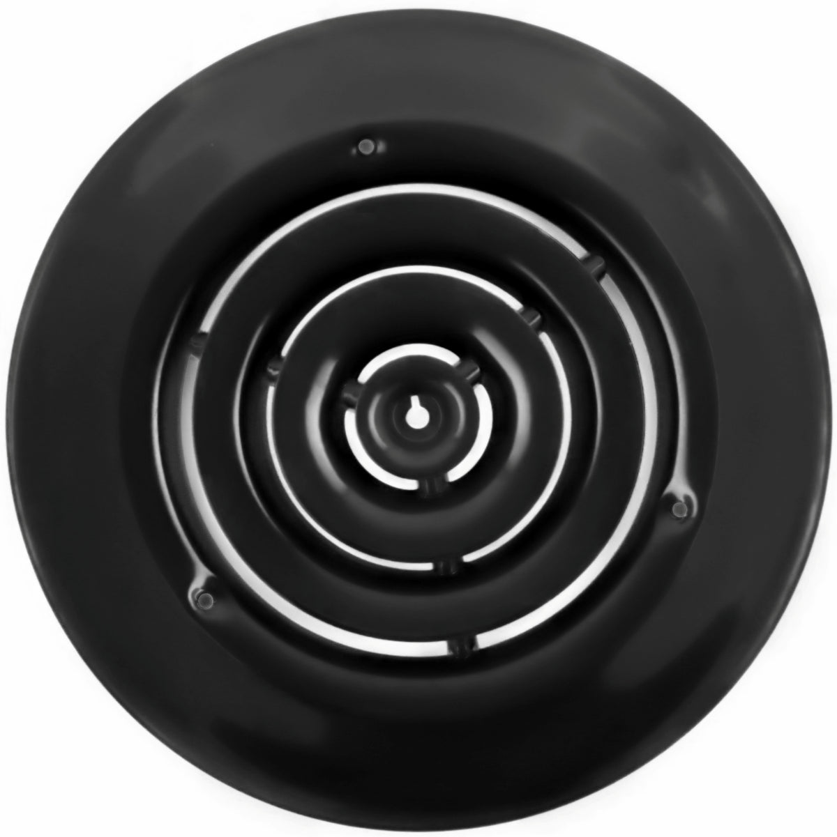 6&quot; Round Ceiling Diffuser - Easy Air Flow - HVAC Duct [Black]
