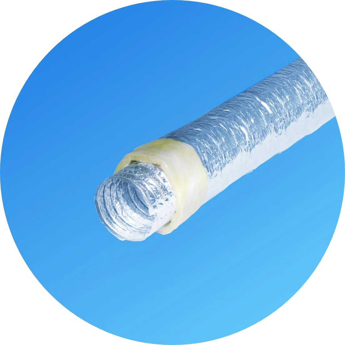 Flexible Duct - Aluminum Jacket / R 6.0 Insulation - HVAC Premium