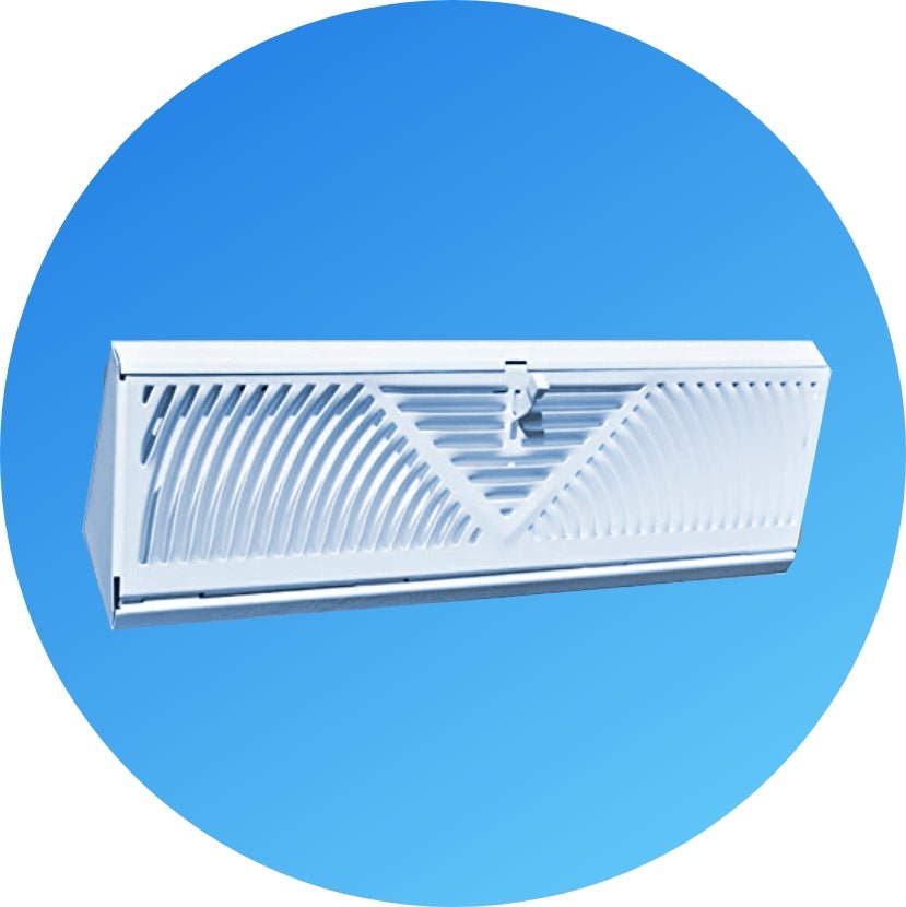 Floor Corner Baseboards - HVAC Premium