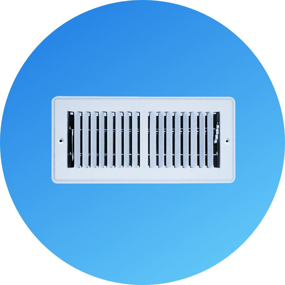 Mobile Home Floor Grilles white - HVAC Premium