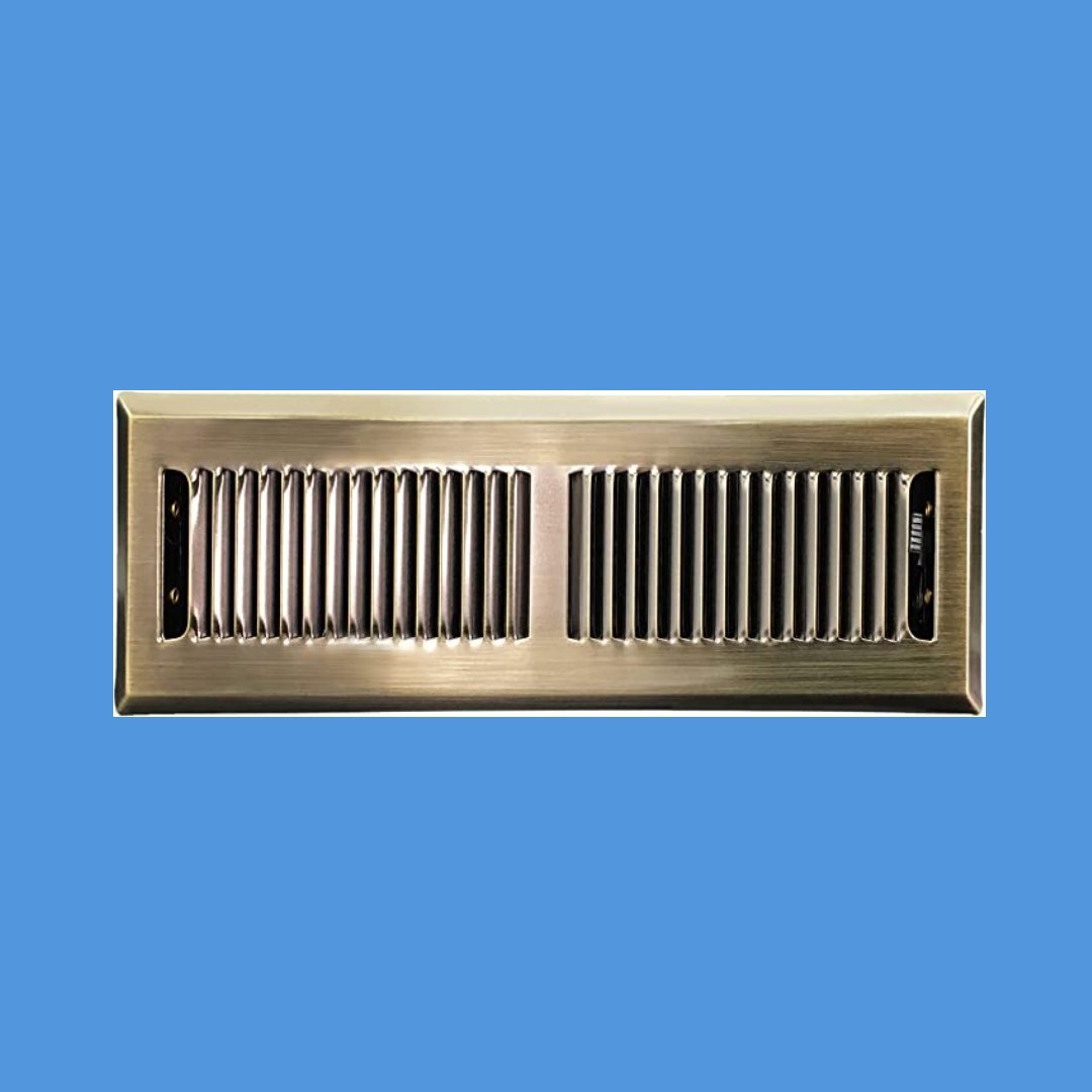 Modern Slotted Floor Register - HVAC Premium