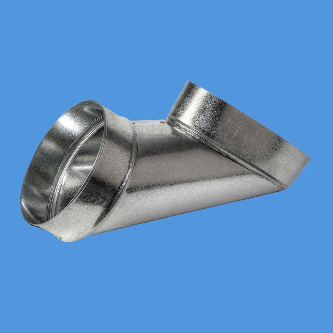 Oval to Round End Boot - HVAC Premium