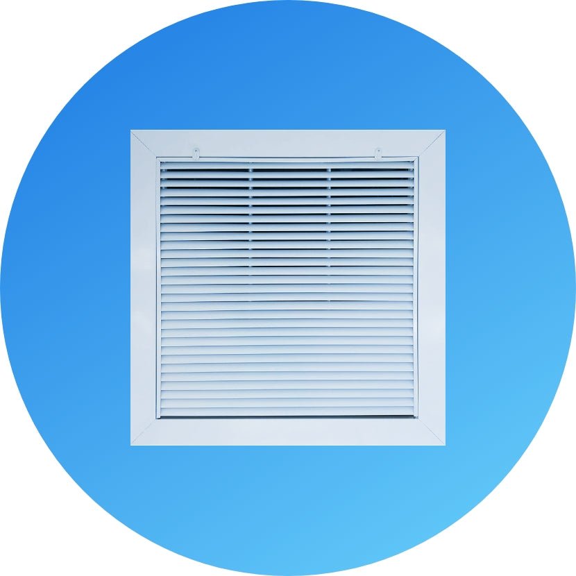 Steel Return Grille T-Bar - HVAC Premium