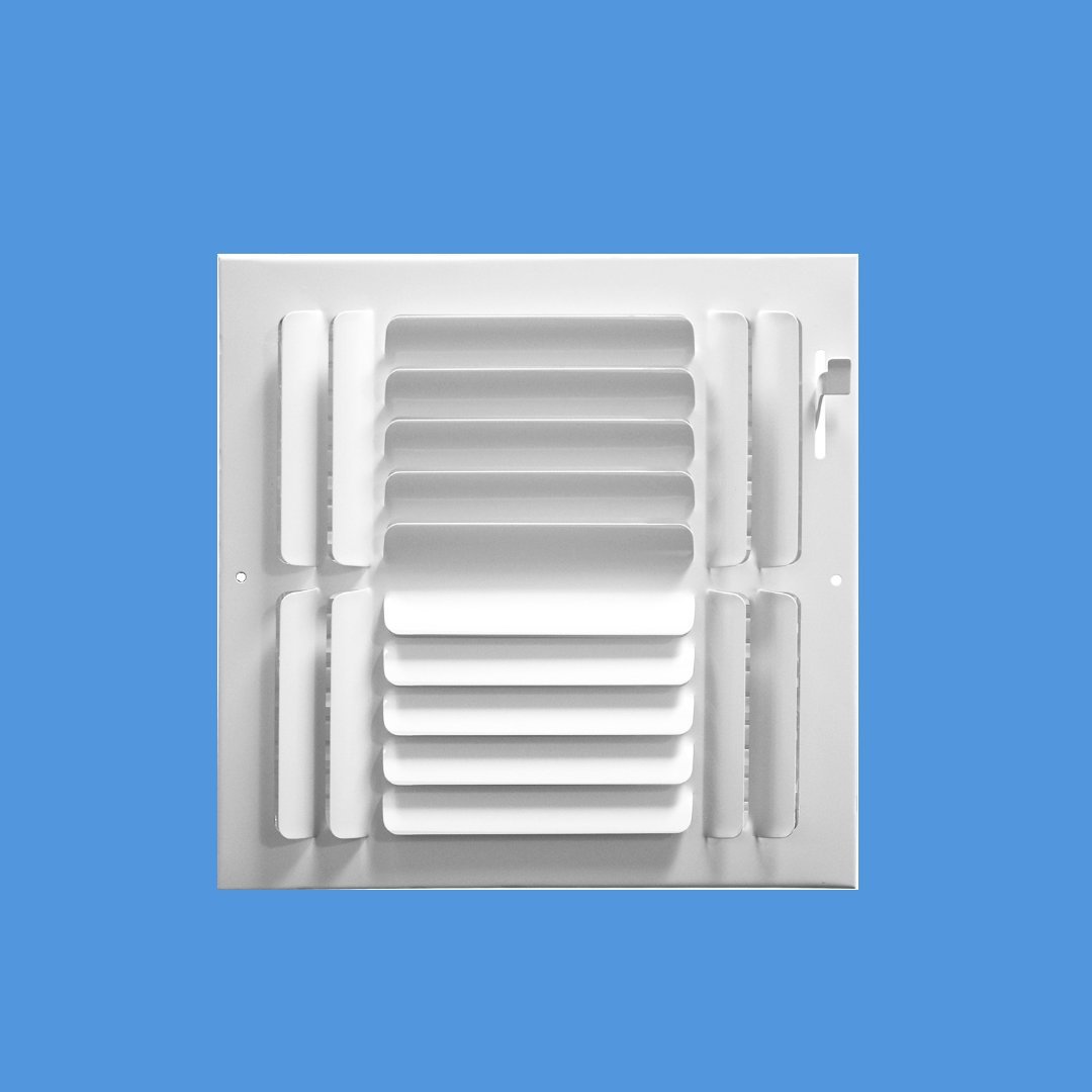 Supply / Curved Blade Steel Adjustable Air Flow - HVAC Premium