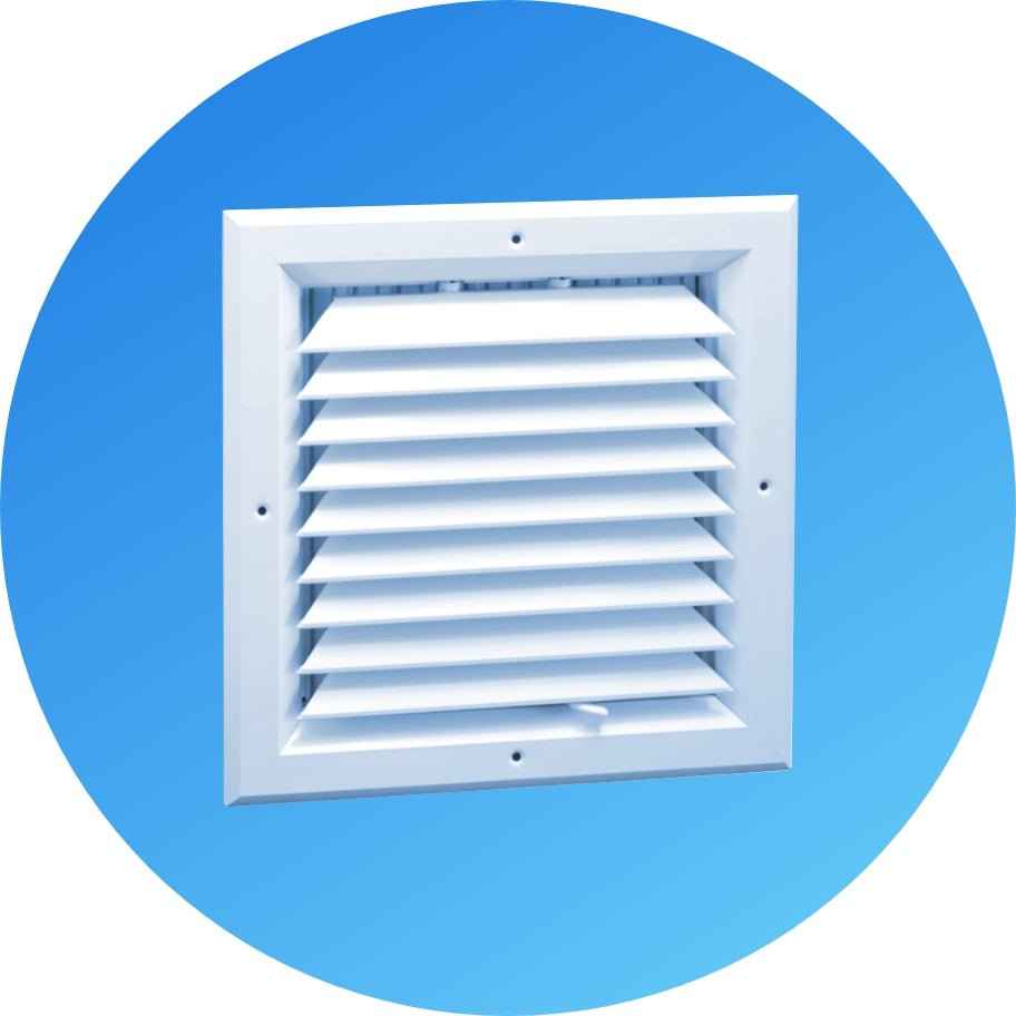 Supply / Extruded Aluminum Ceiling w/ Aluminum Dampers