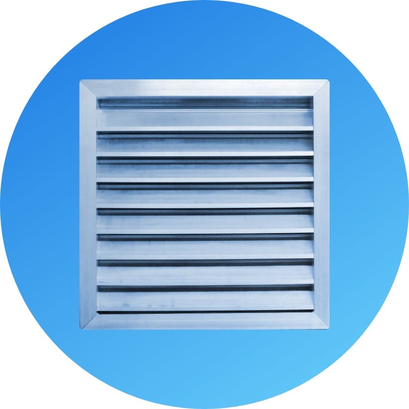 Weather Louvers Aluminum - HVAC Premium