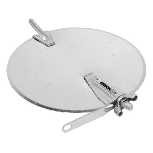 HVAC Premium Round Quadrant - Volume Damper | Round Damper Ring | 6" Galvanized Steel Metal Round Duct Ring is Compatible with Duct 6"