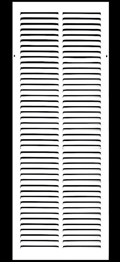 10"W X 34"H [Duct Opening] Steel Air Vent Return Grille - HVAC VENT DUCT COVER DIFFUSER - [Outer Dimensions: 11.75"W X 35.75"H] - HVAC PremiumRG1034 HP